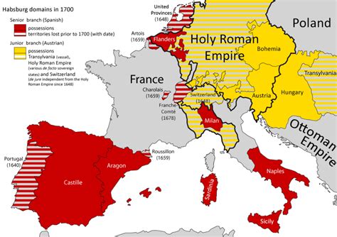  アラゴン王国の継承戦争：スペインハプスブルク家とブルボン家の王位継承を巡る壮絶な争い