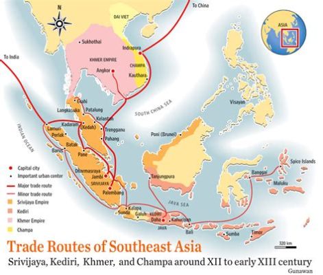  マラッカの没落、ポルトガルによる東南アジアへの進出、そして交易ルートの転換